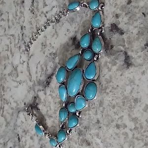 Faux Turquoise Bracelet